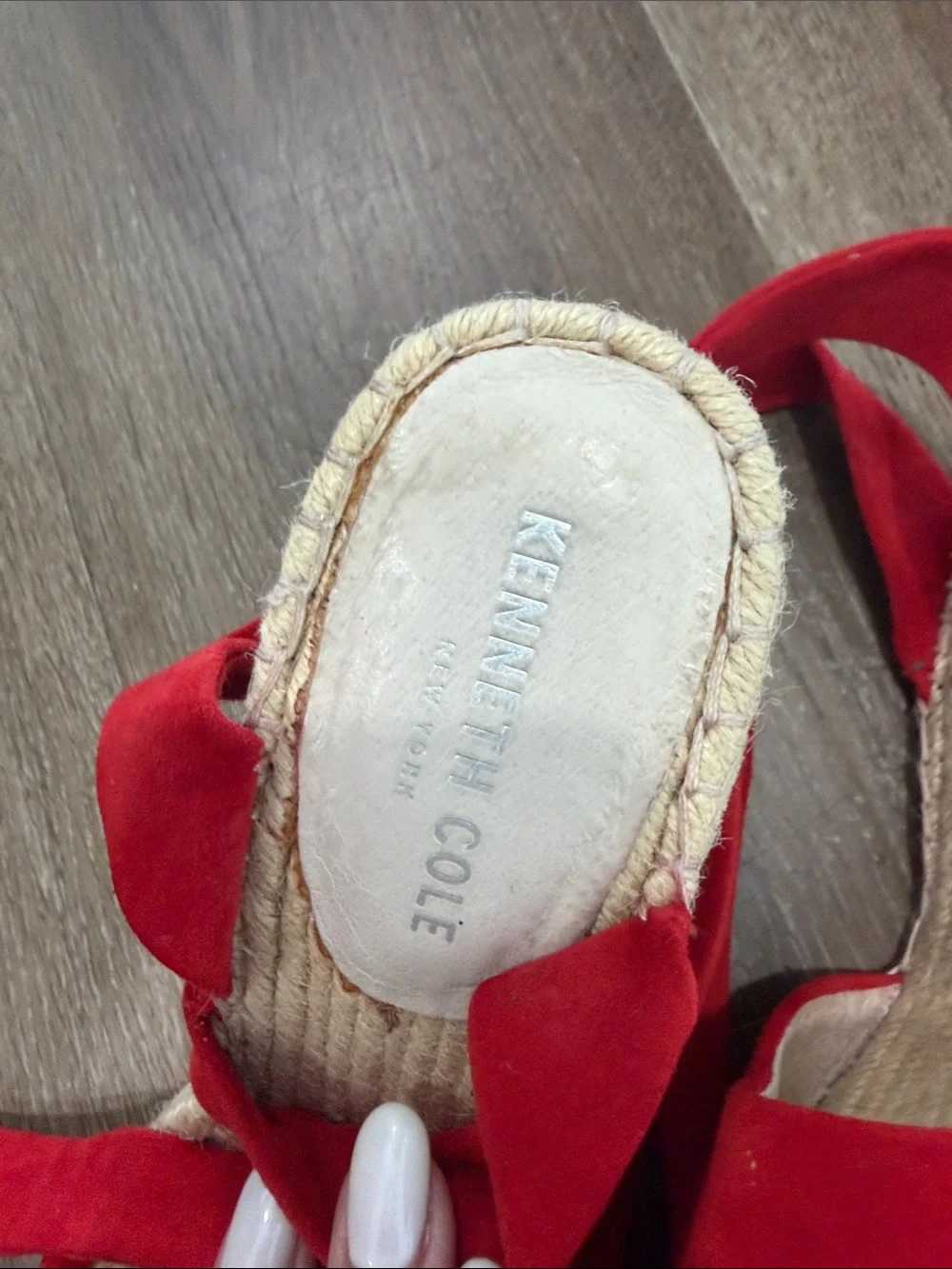 Kenneth Cole bold red